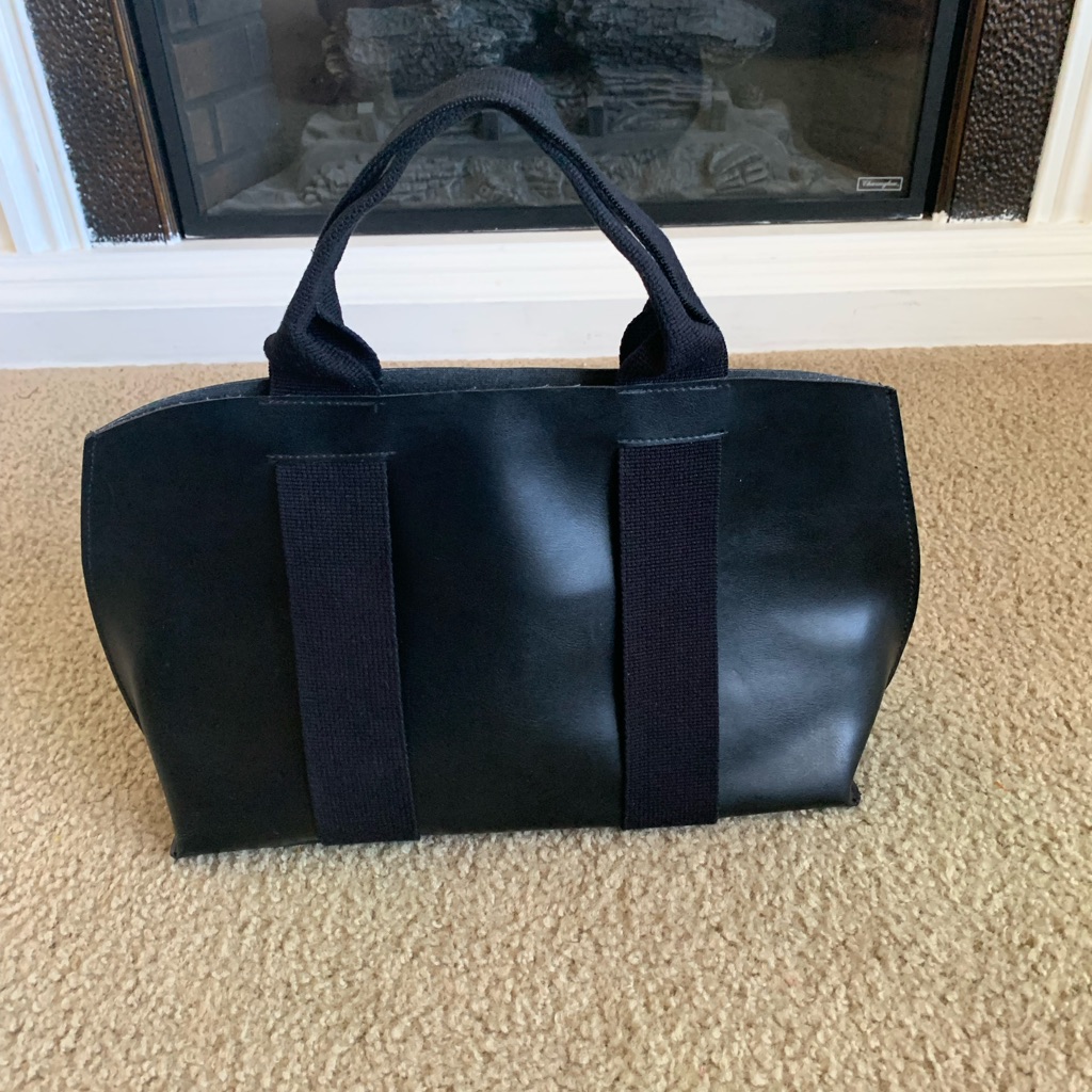 Black Solid Bag